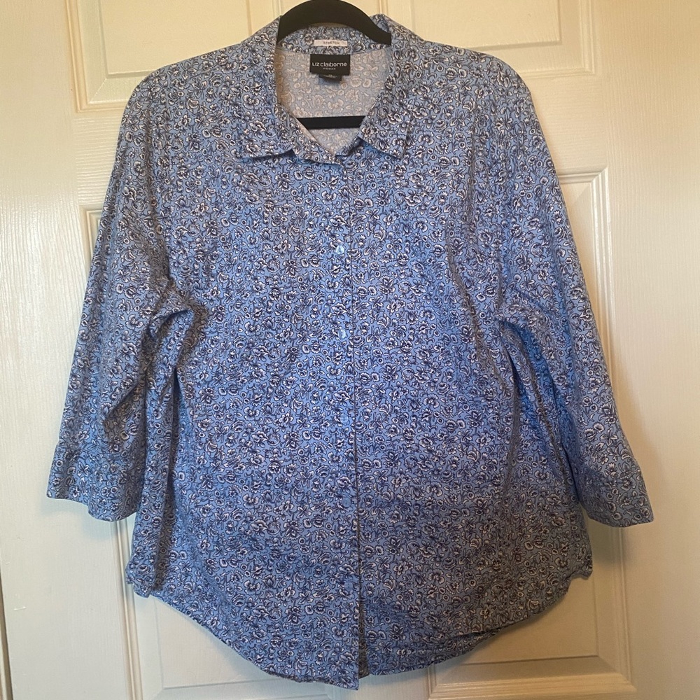 Floral Button Up